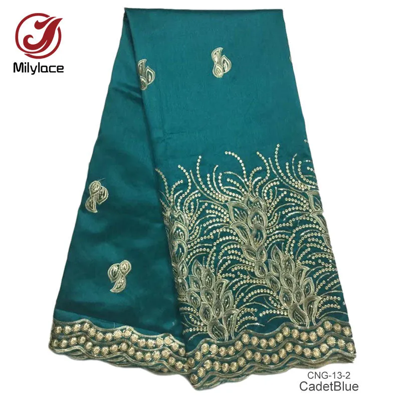 African George lace Fabric embroidery lace fabric for wedding