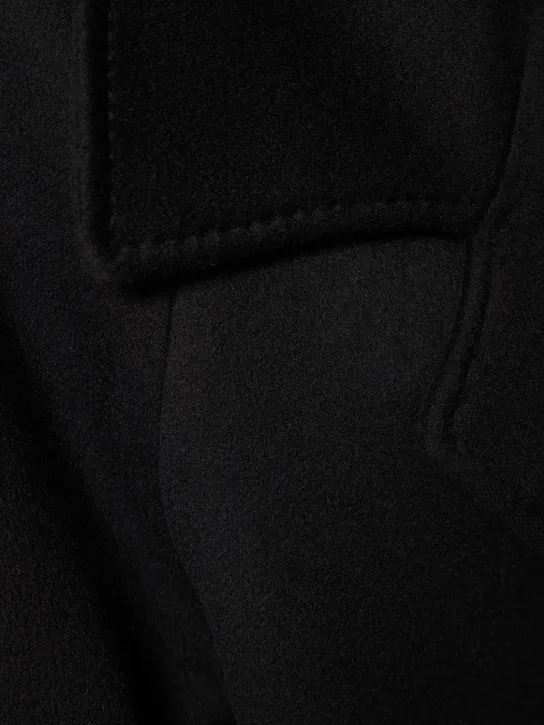Balenciaga   Raglan cashmere &amp; wool coat 