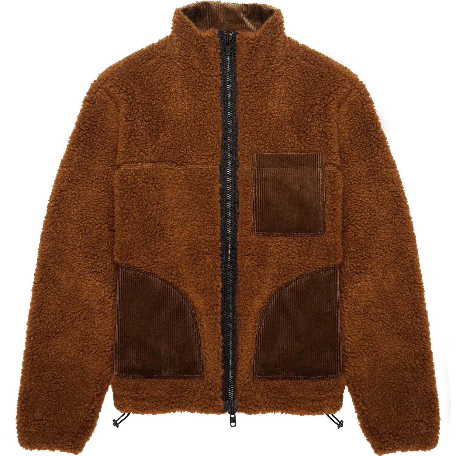 Bembridge Fleece Jacket - Ginger Brown