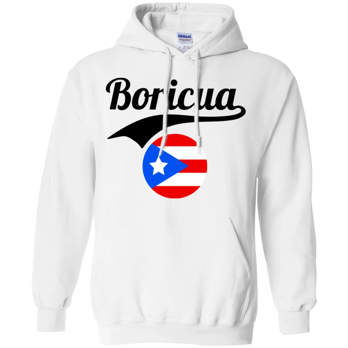 Boricua 8 oz. Unisex Pullover Hoodie