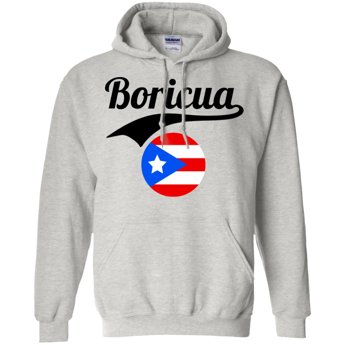 Boricua 8 oz. Unisex Pullover Hoodie