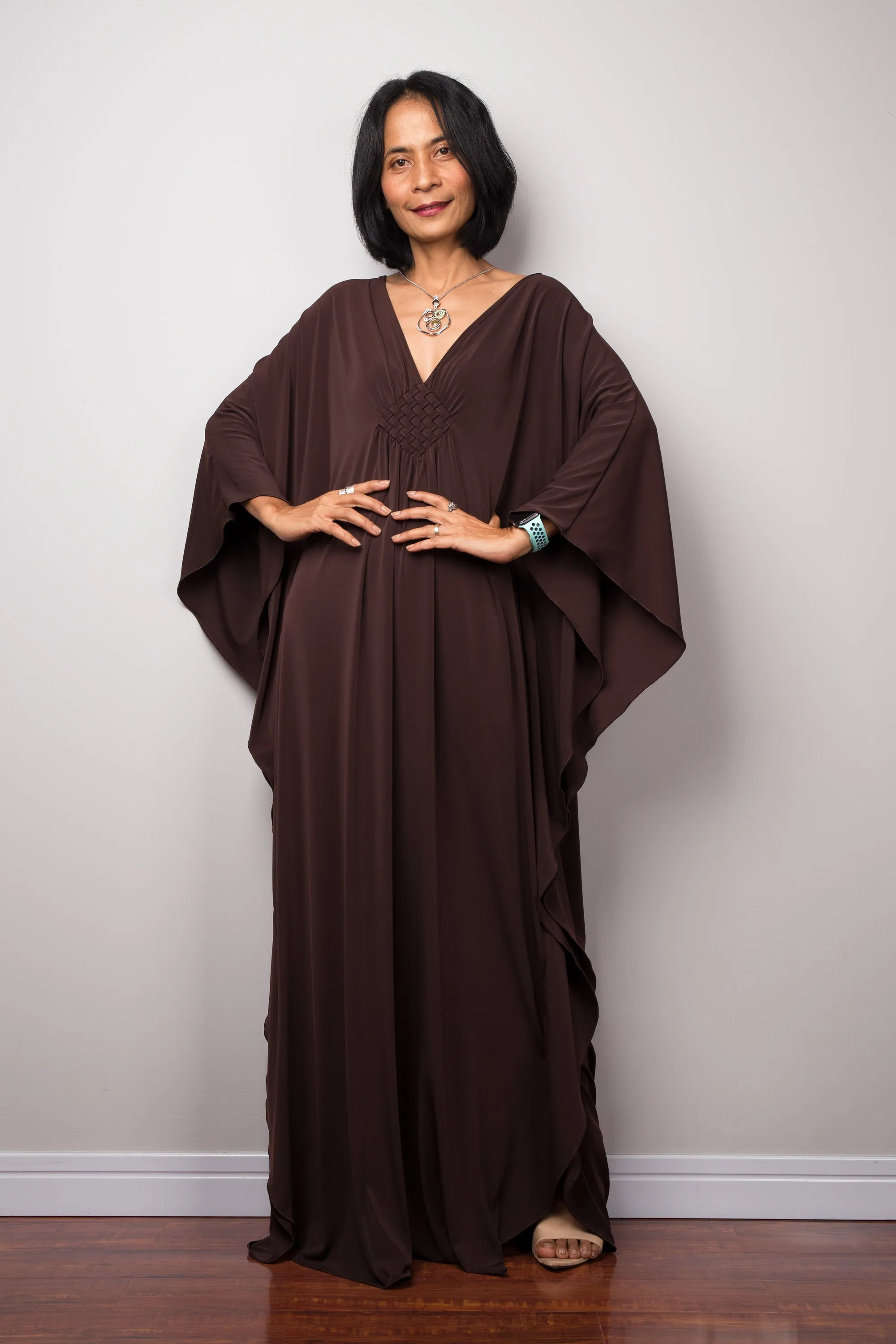Brown kaftan