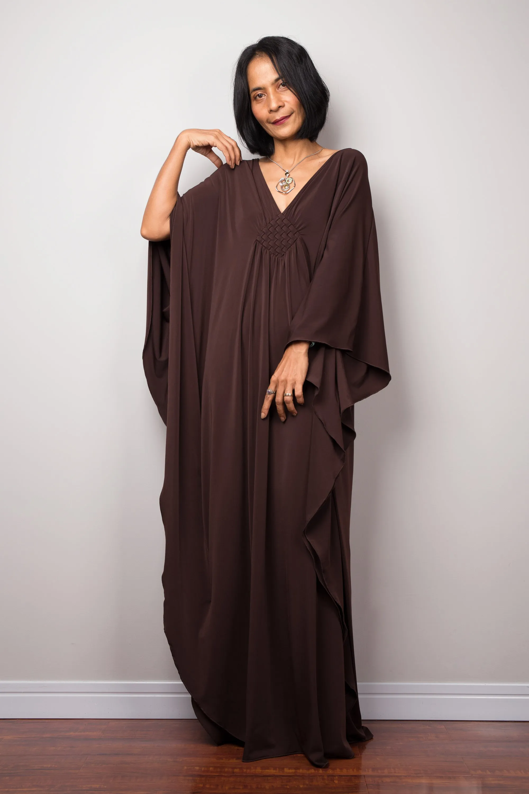 Brown kaftan