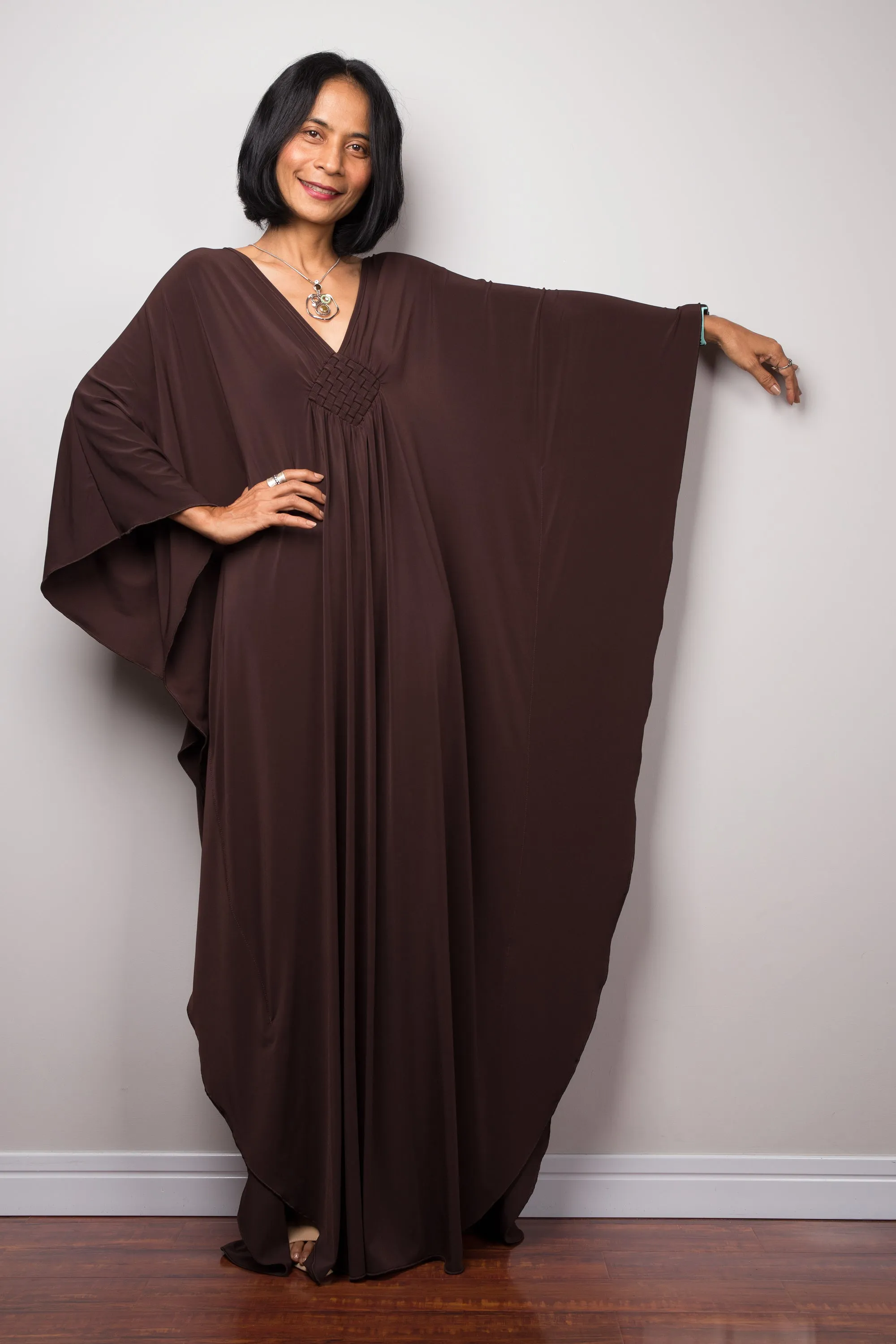 Brown kaftan