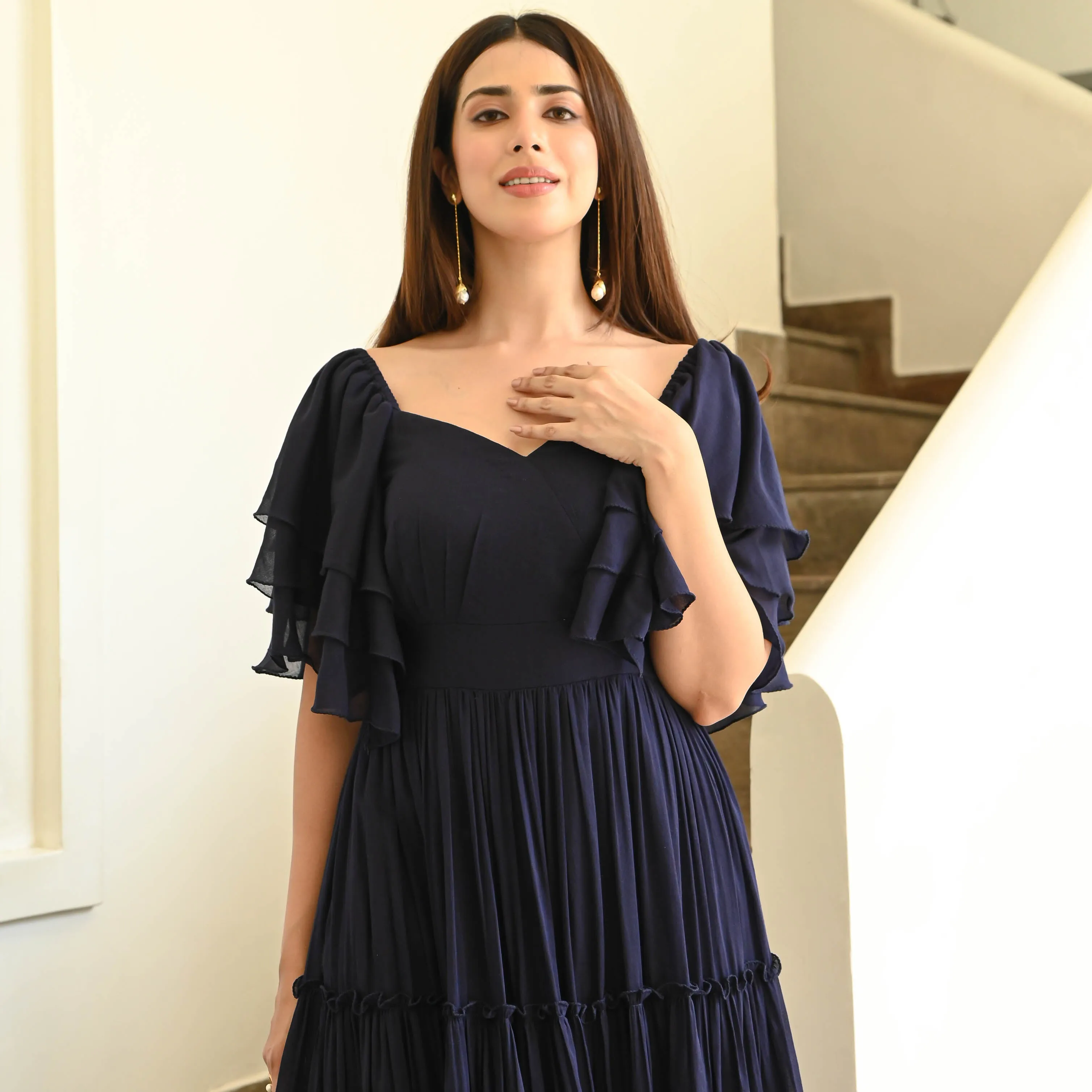 Bunaai Sweetheart Cotton Dress