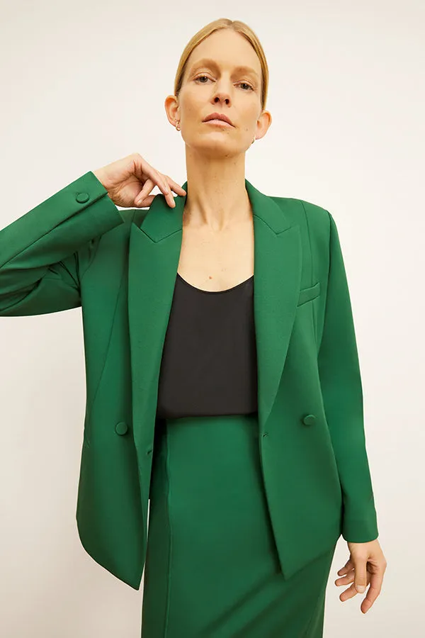 Chantal Skirt - Light Ponte :: Shamrock