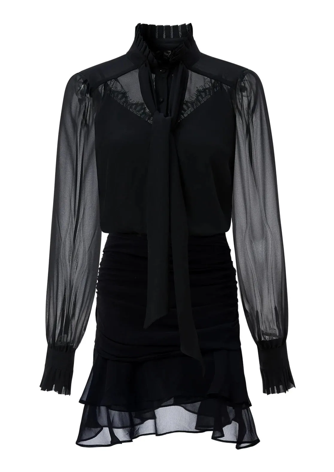 Chiffon Shirt Skirt