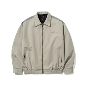 CL COLLAR NECK JACKET KHAKI BEIGE