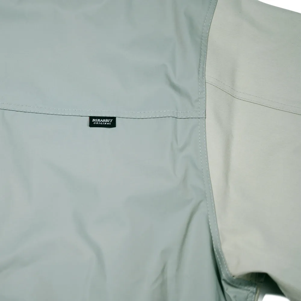 CL COLLAR NECK JACKET KHAKI BEIGE
