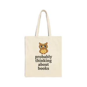 Cute Reading Tote Bag
