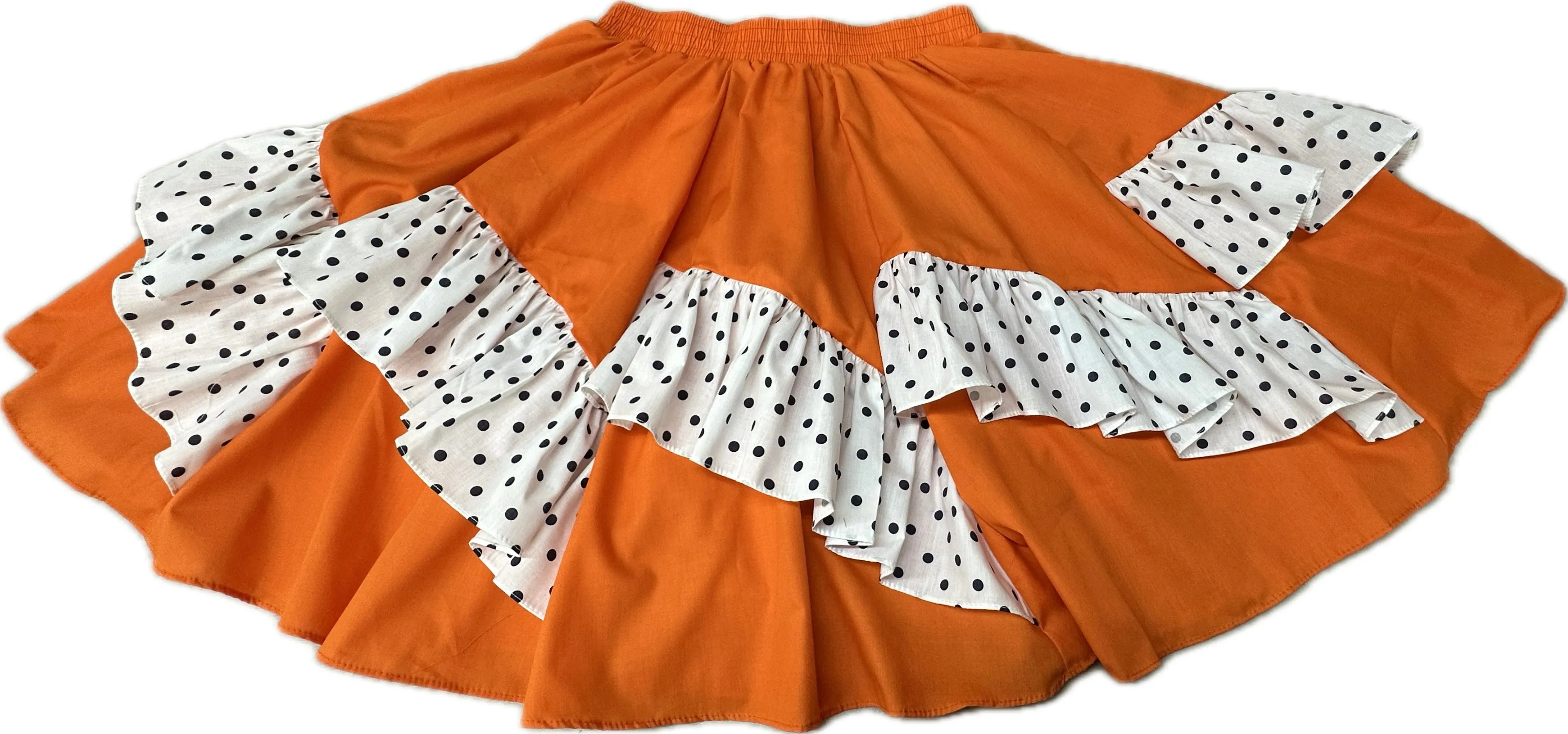 Diagonal Pinwheel Square Dance Skirt