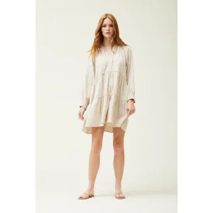 Dora Tiered Mini Grade and Gather Dress