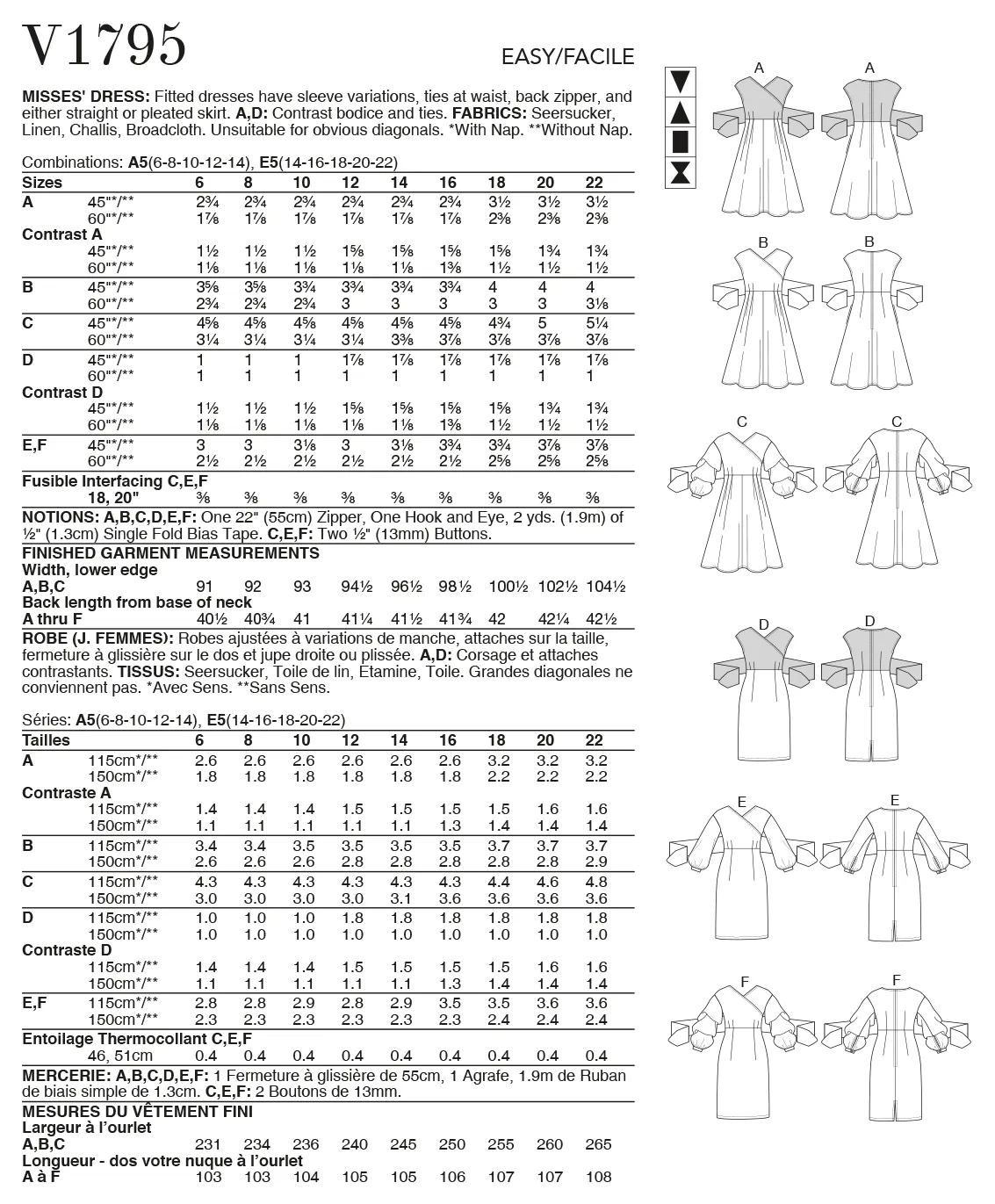DRESS - V1795