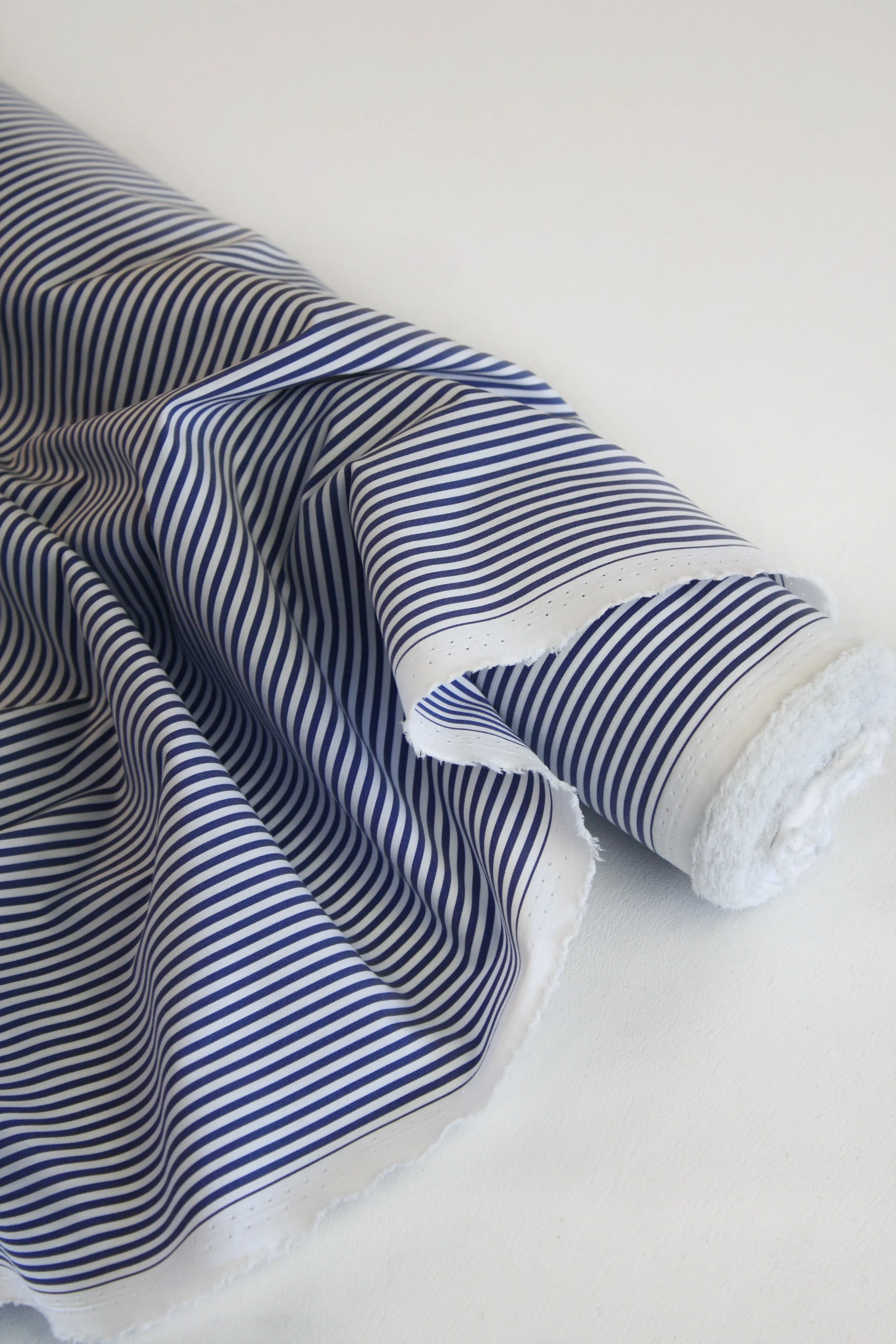 Eddie - Cotton Stretch Shirting | Indigo