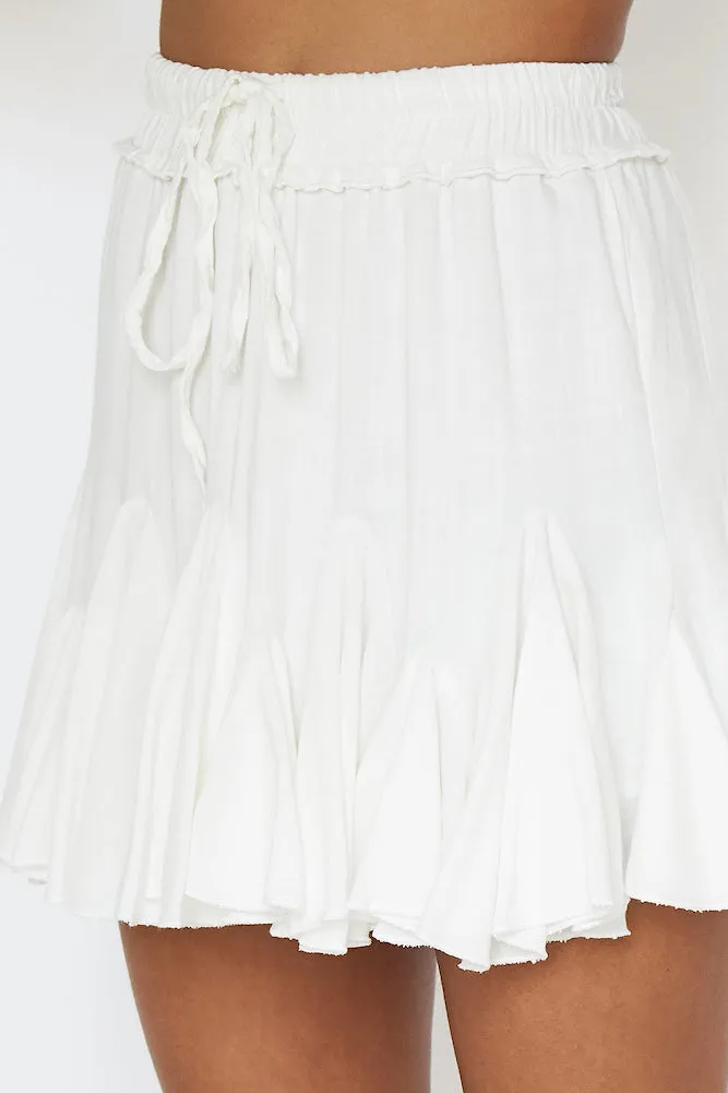 Frankie Skirt White