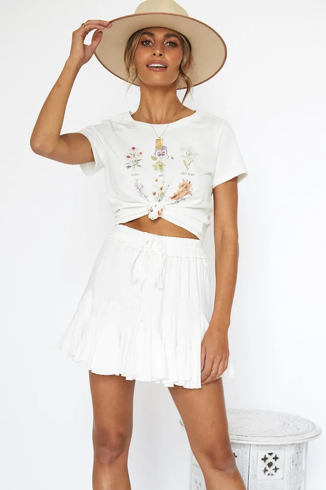 Frankie Skirt White
