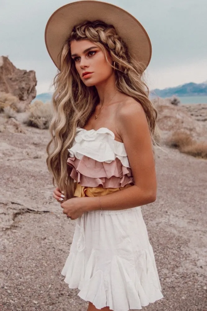 Frankie Skirt White
