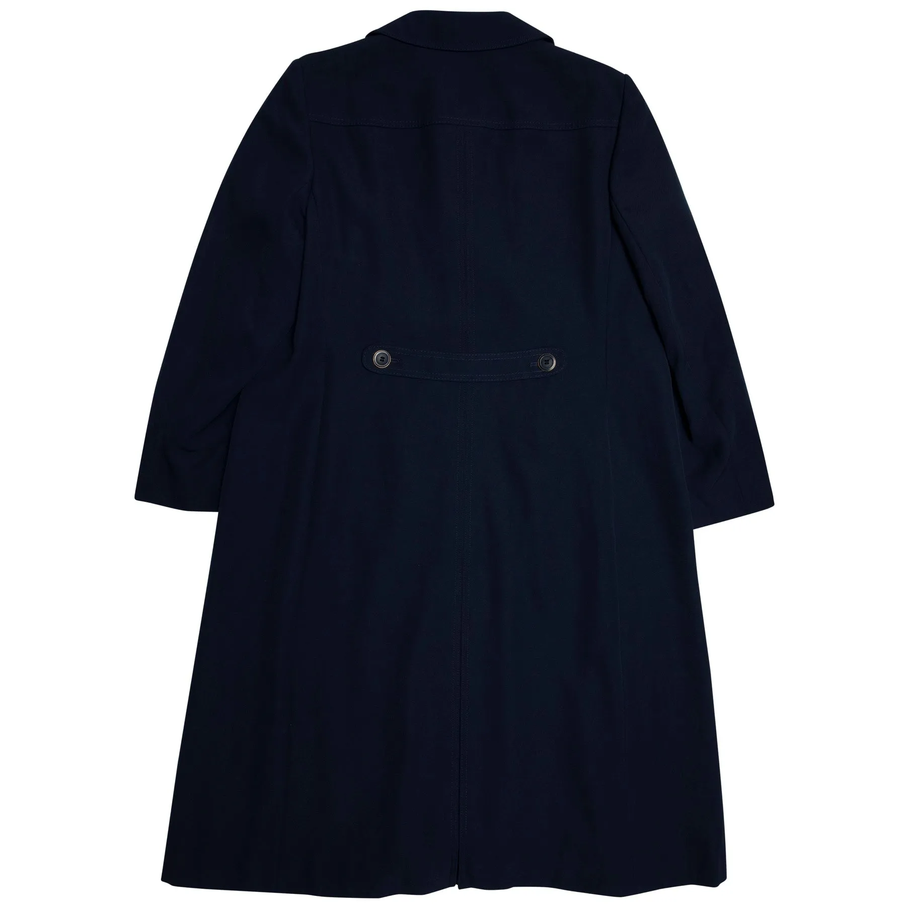 Gabardine Box Coat