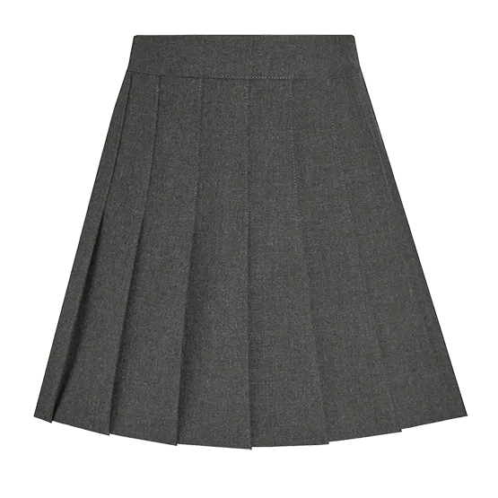 Girls Pleated School Skirt