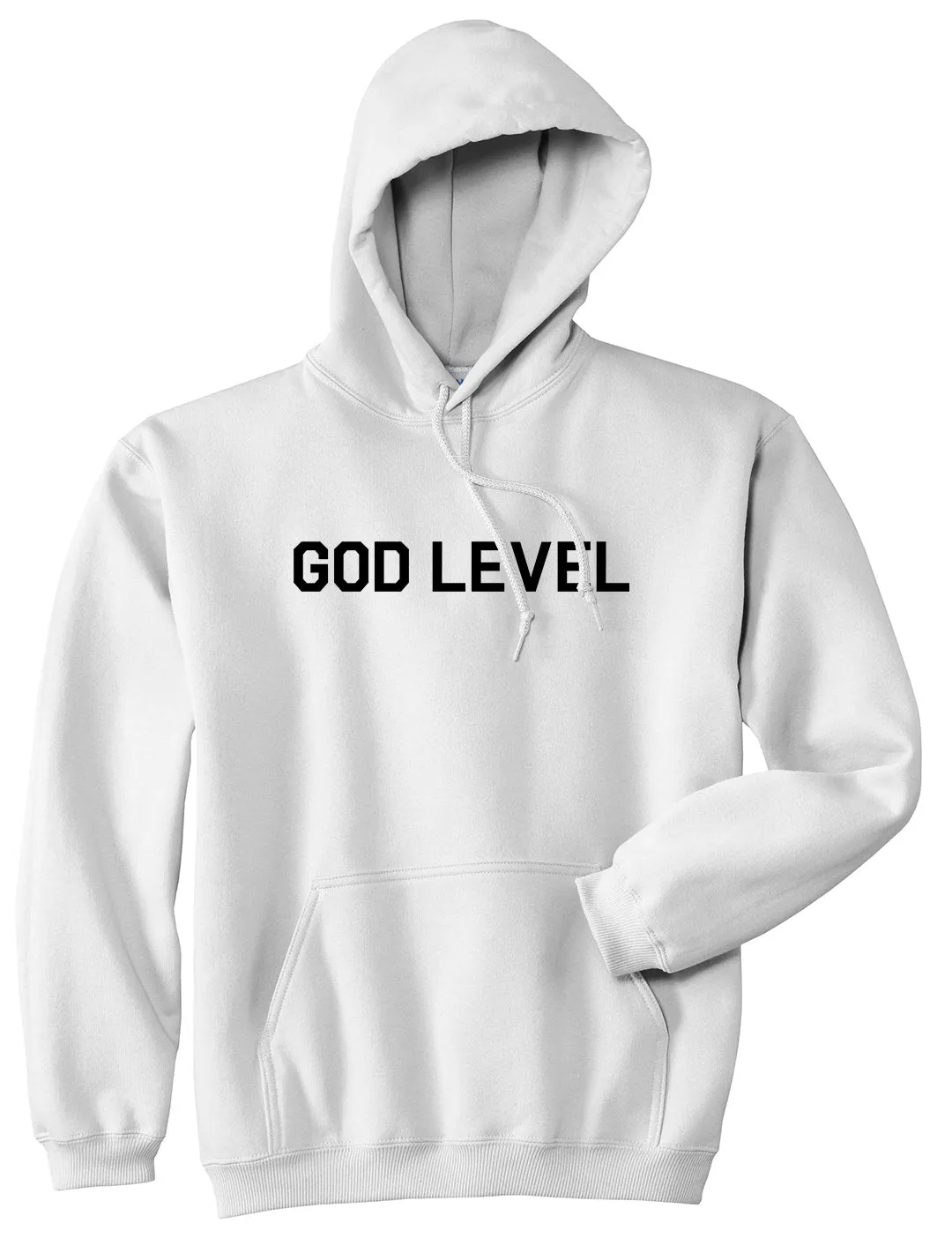 God Level Mens Pullover Hoodie