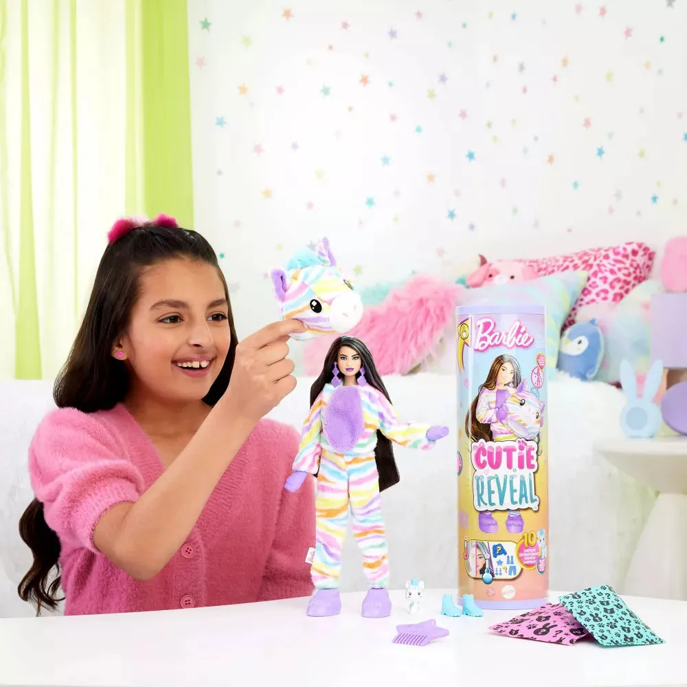 HRK37  BARBIE CUTIE REVEAL ZIBRA