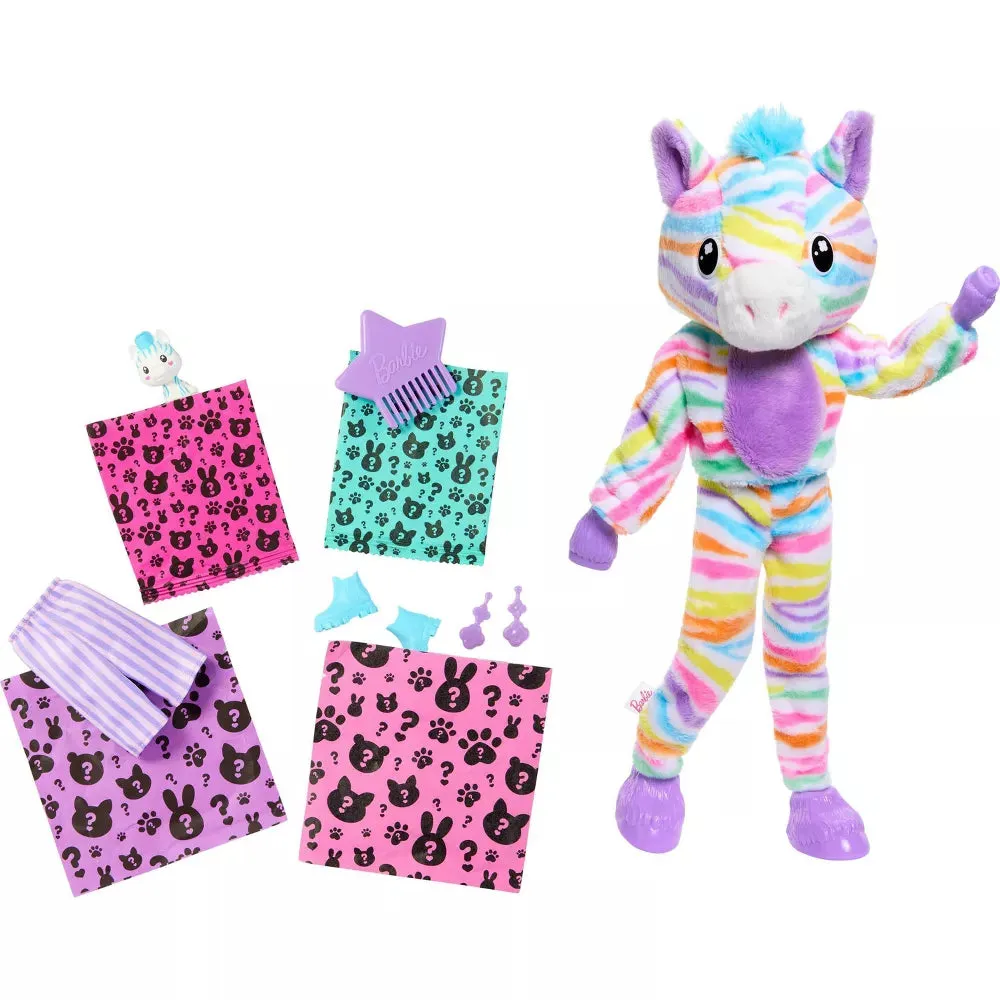 HRK37  BARBIE CUTIE REVEAL ZIBRA