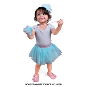 Icy Princess Blue Tutu Skirt And Accessory Set
