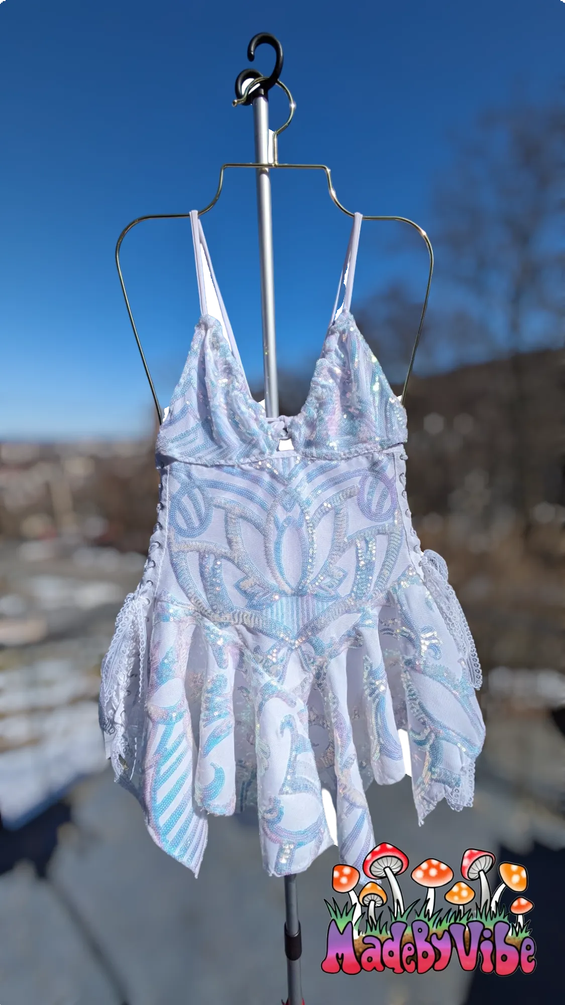 Icy Prism Sequin Fairy Dress - MTO
