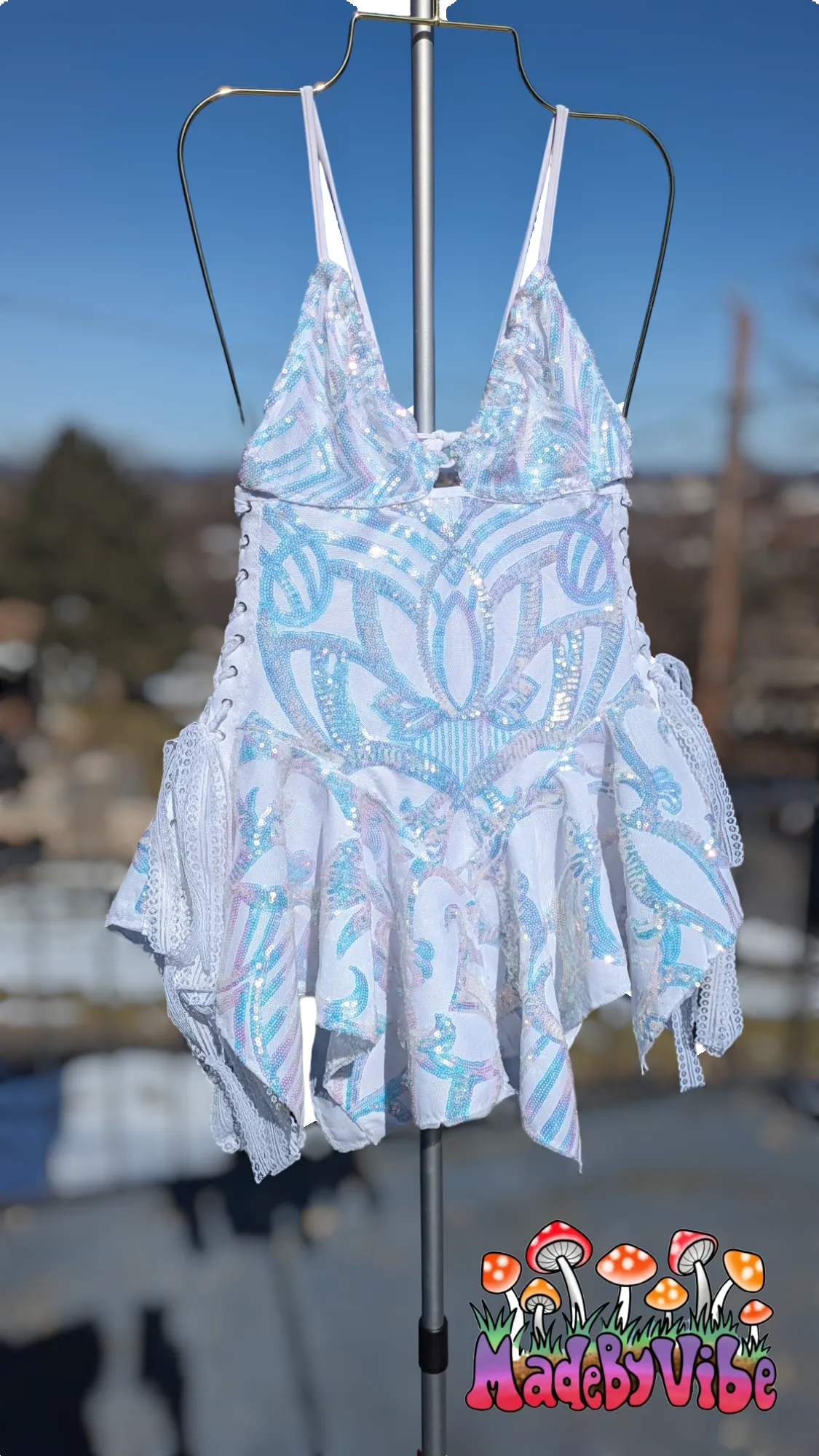 Icy Prism Sequin Fairy Dress - MTO
