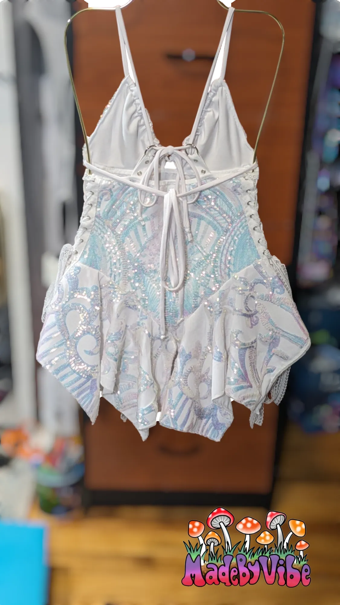 Icy Prism Sequin Fairy Dress - MTO