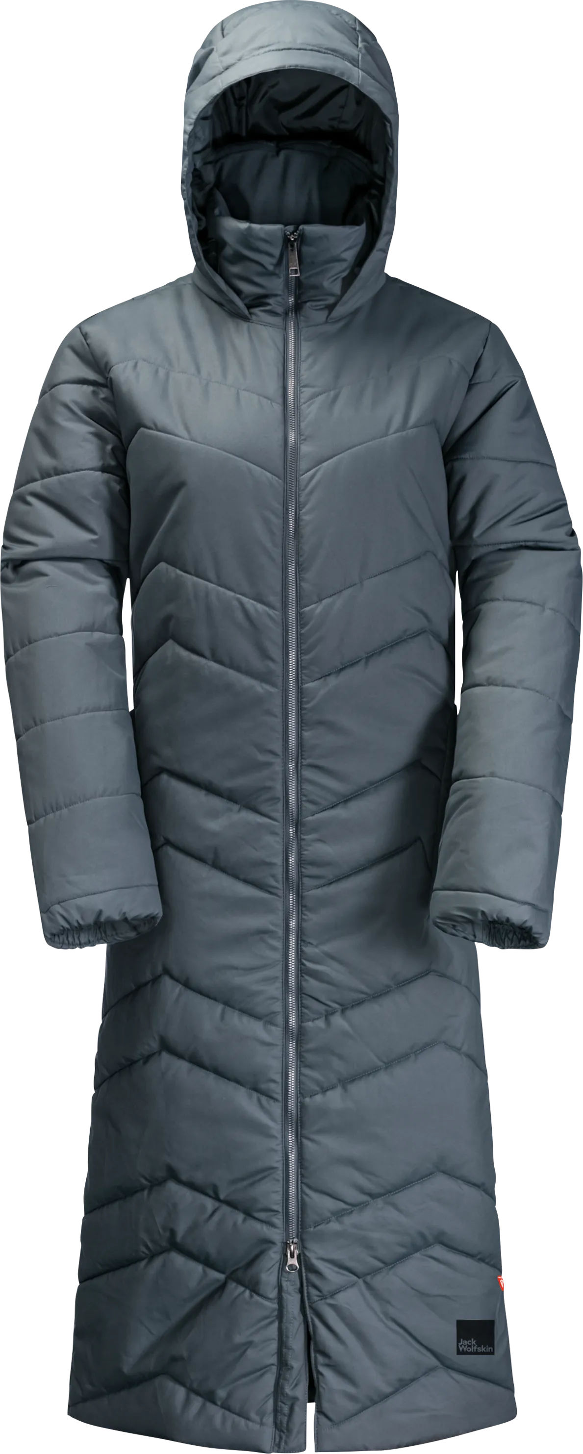 Jack Wolfskin Women&#x27;s Kyoto Long Coat Slate Blue | Buy Jack Wolfskin Women&#x27;s Kyoto Long Coat Slate Blue here | Outnorth