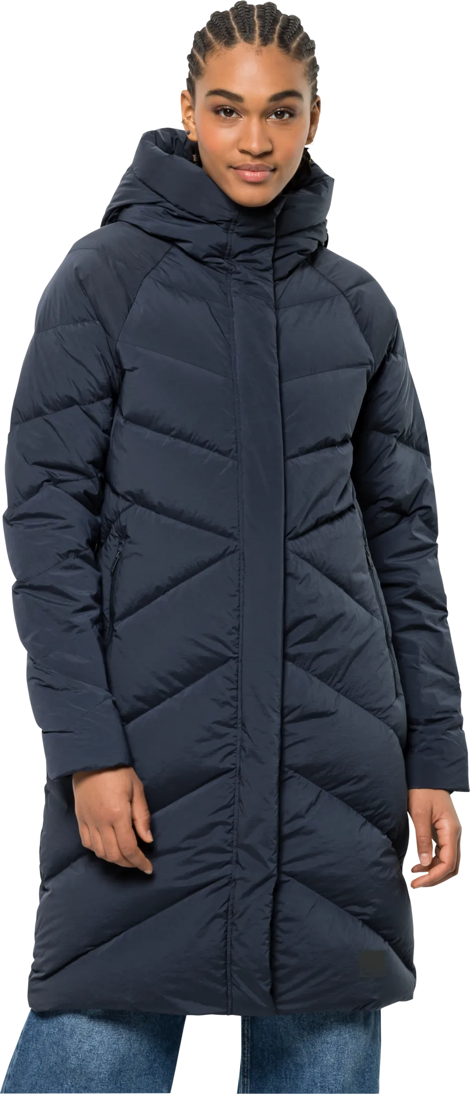 Jack Wolfskin Women&#x27;s Marienplatz Coat Night Blue | Buy Jack Wolfskin Women&#x27;s Marienplatz Coat Night Blue here | Outnorth