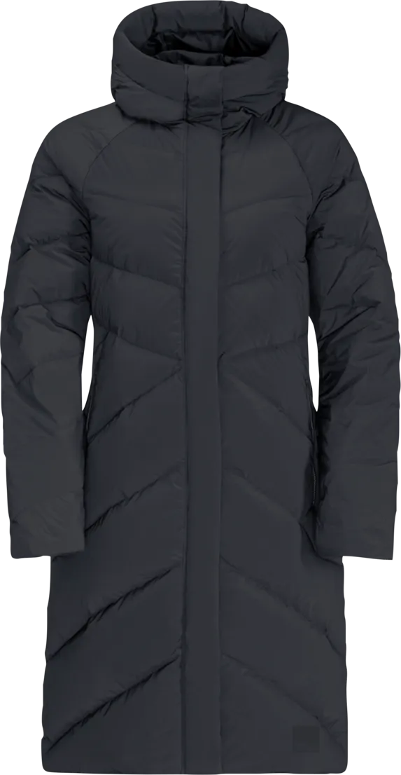 Jack Wolfskin Women&#x27;s Marienplatz Coat Phantom | Buy Jack Wolfskin Women&#x27;s Marienplatz Coat Phantom here | Outnorth