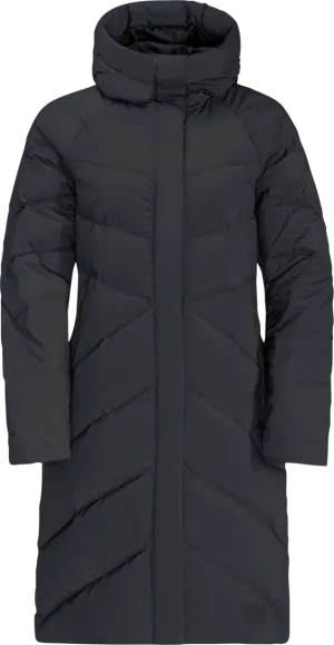 Jack Wolfskin Women&#x27;s Marienplatz Coat Phantom | Buy Jack Wolfskin Women&#x27;s Marienplatz Coat Phantom here | Outnorth