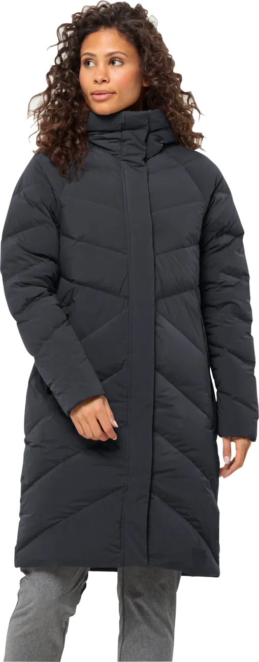 Jack Wolfskin Women&#x27;s Marienplatz Coat Phantom | Buy Jack Wolfskin Women&#x27;s Marienplatz Coat Phantom here | Outnorth