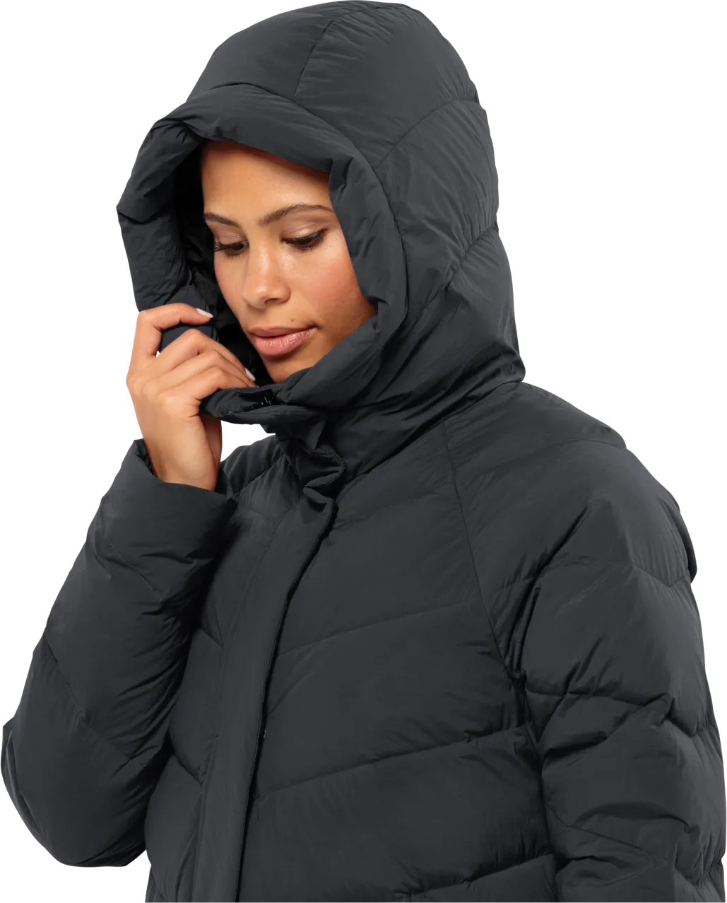 Jack Wolfskin Women&#x27;s Marienplatz Coat Phantom | Buy Jack Wolfskin Women&#x27;s Marienplatz Coat Phantom here | Outnorth