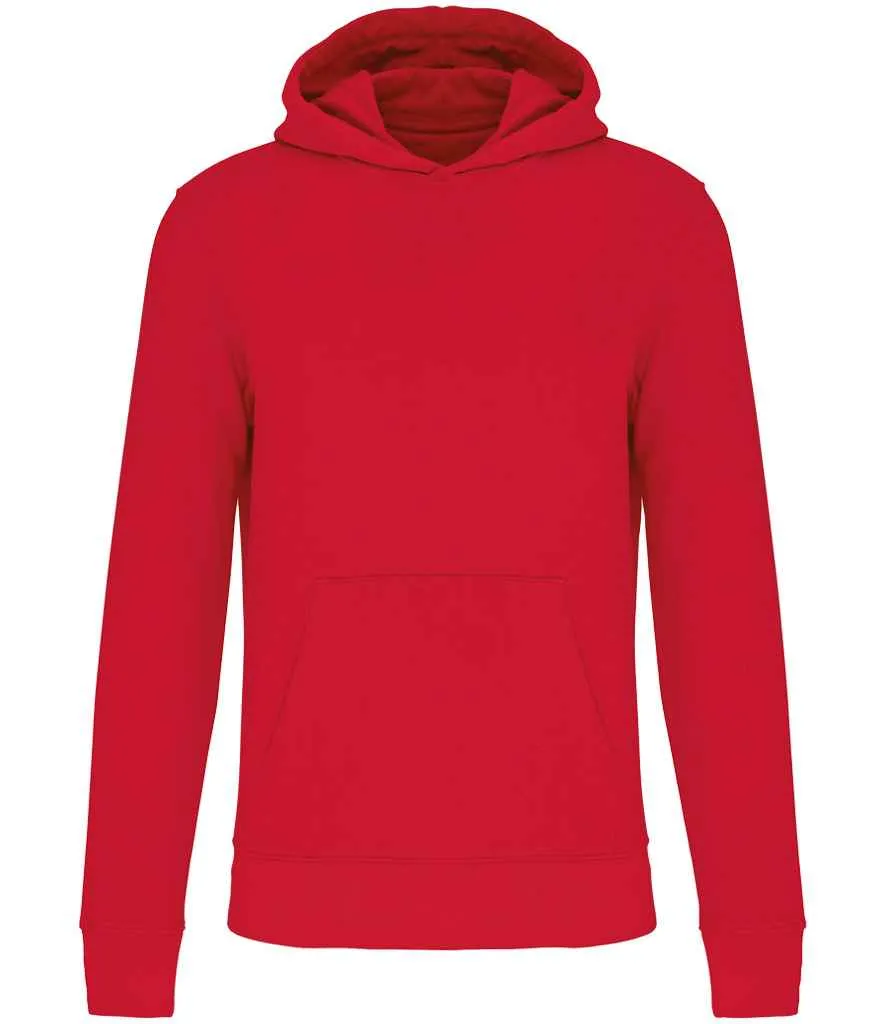 Kariban Kids Eco Friendly Hooded Sweatshirt | Red