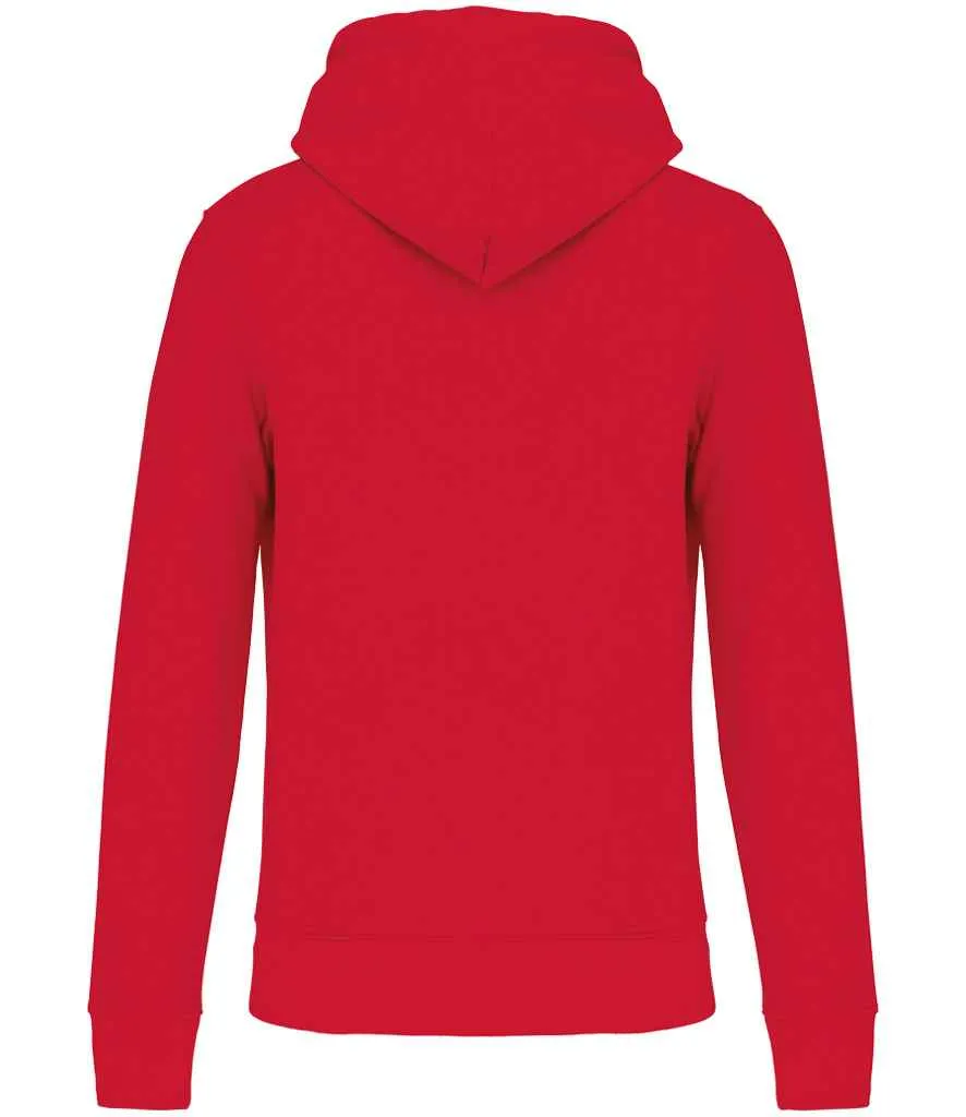 Kariban Kids Eco Friendly Hooded Sweatshirt | Red