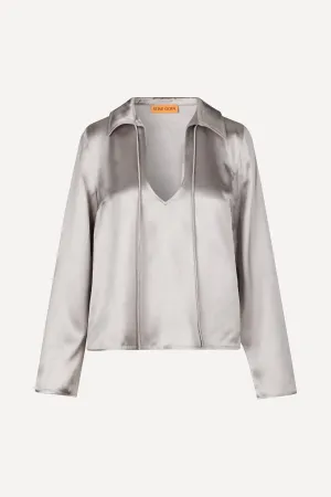 Klive Blouse - Grey Stone