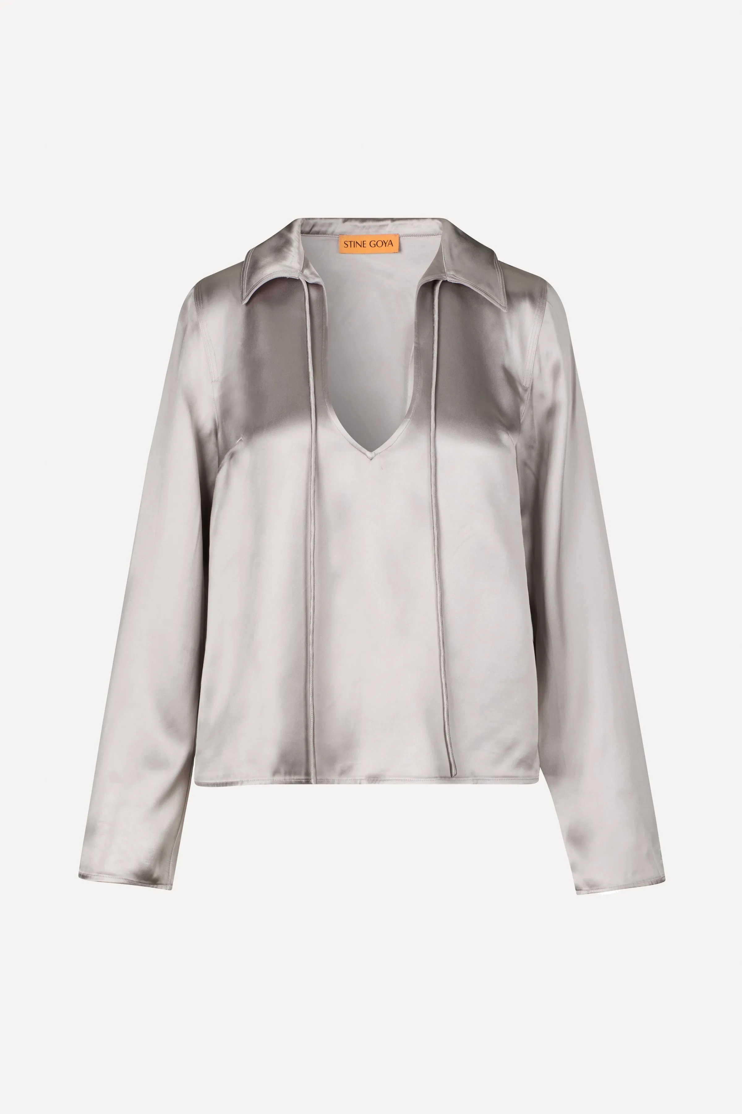 Klive Blouse - Grey Stone