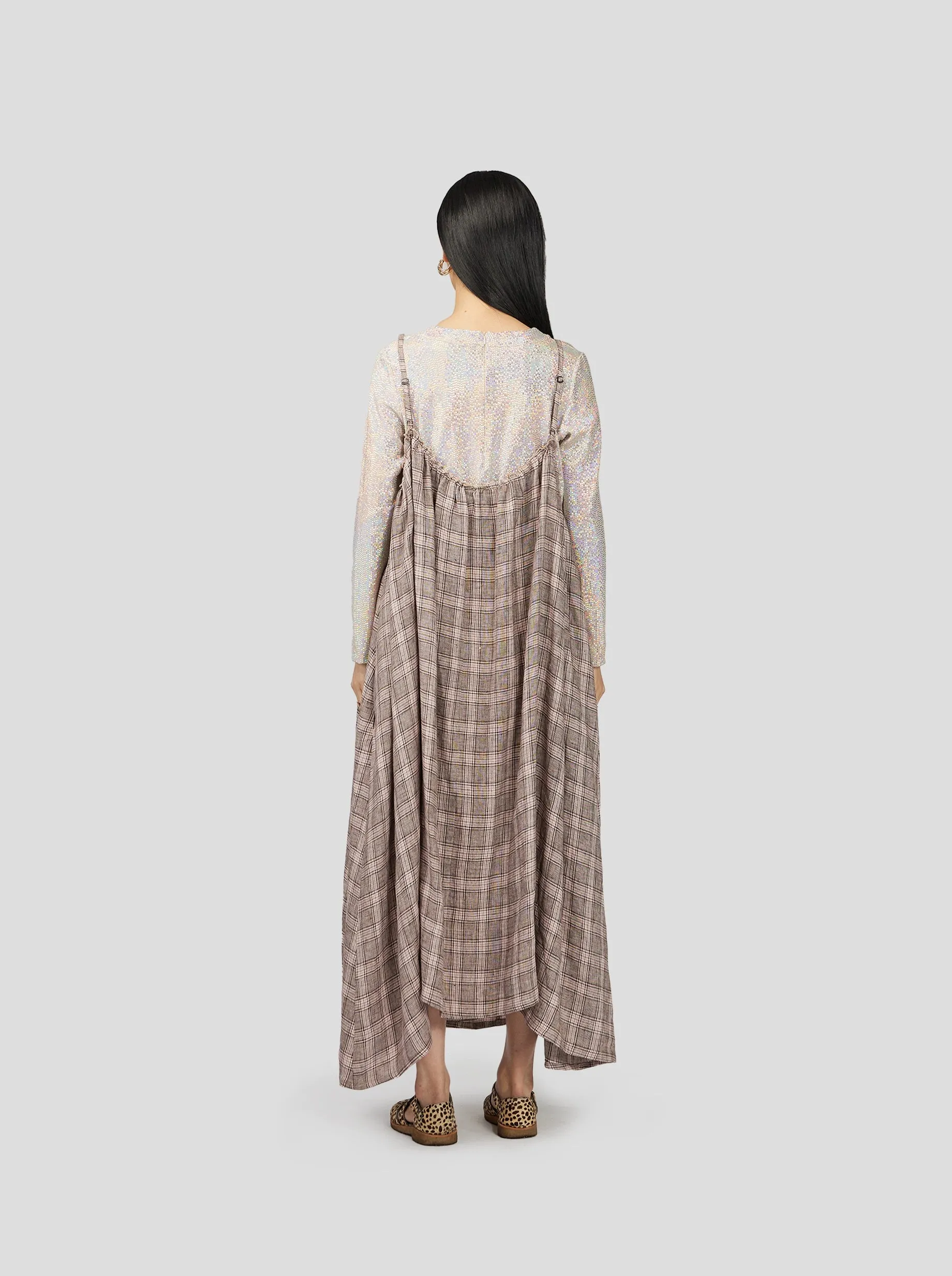 Louie Skirt in Soft Jute Fabric HLD