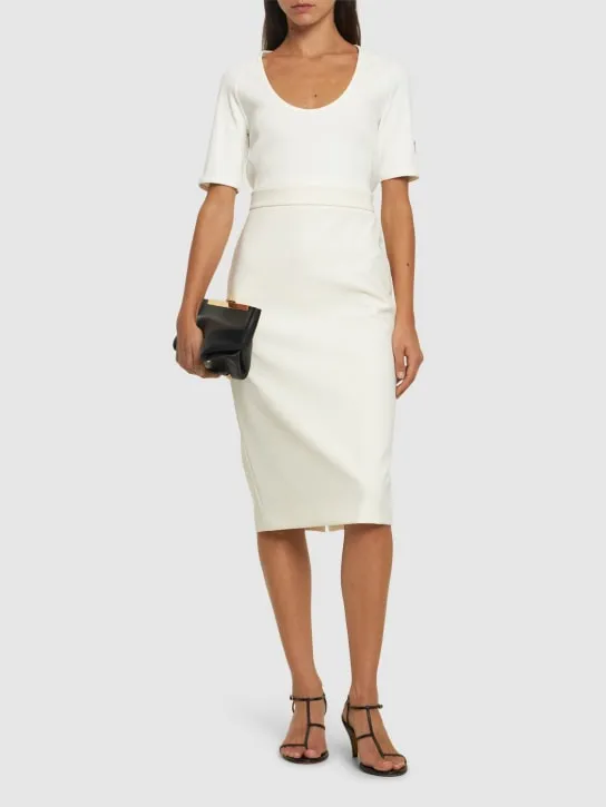 Max Mara   Lubiana sable midi skirt 