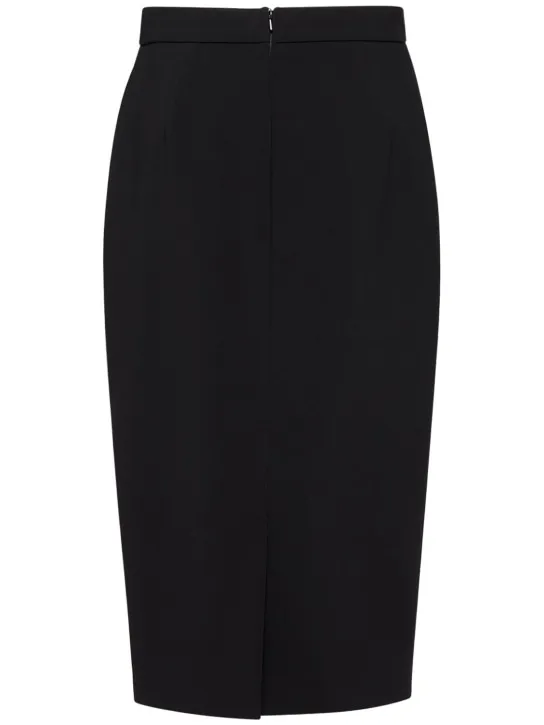 Max Mara   Lubiana sable midi skirt 