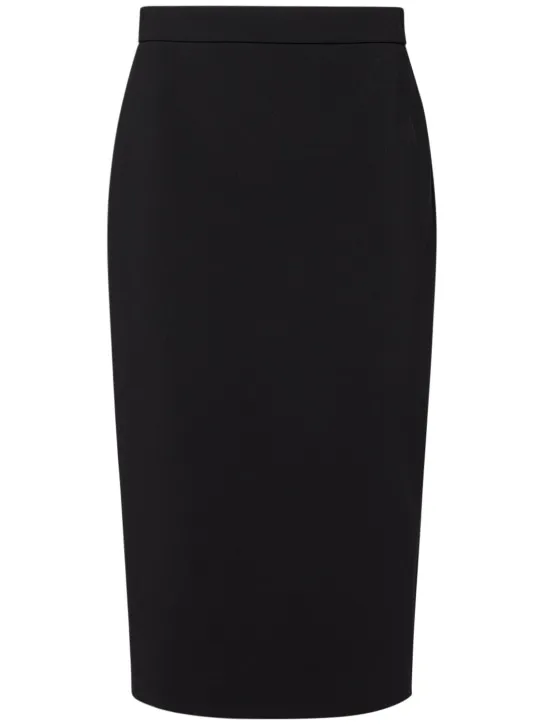 Max Mara   Lubiana sable midi skirt 