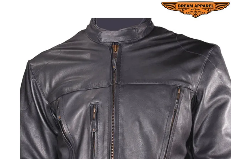 Mens Motorcycle Jacket