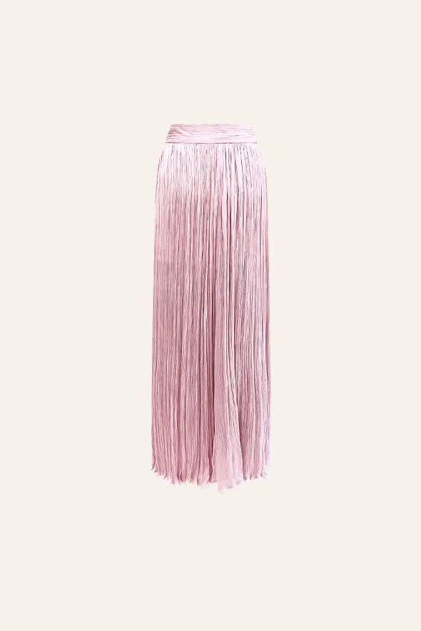 Mia Ruched Skirt in Pink