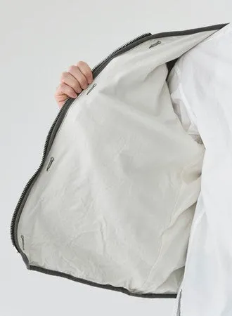 Patchwork Liner Jacket | Olive