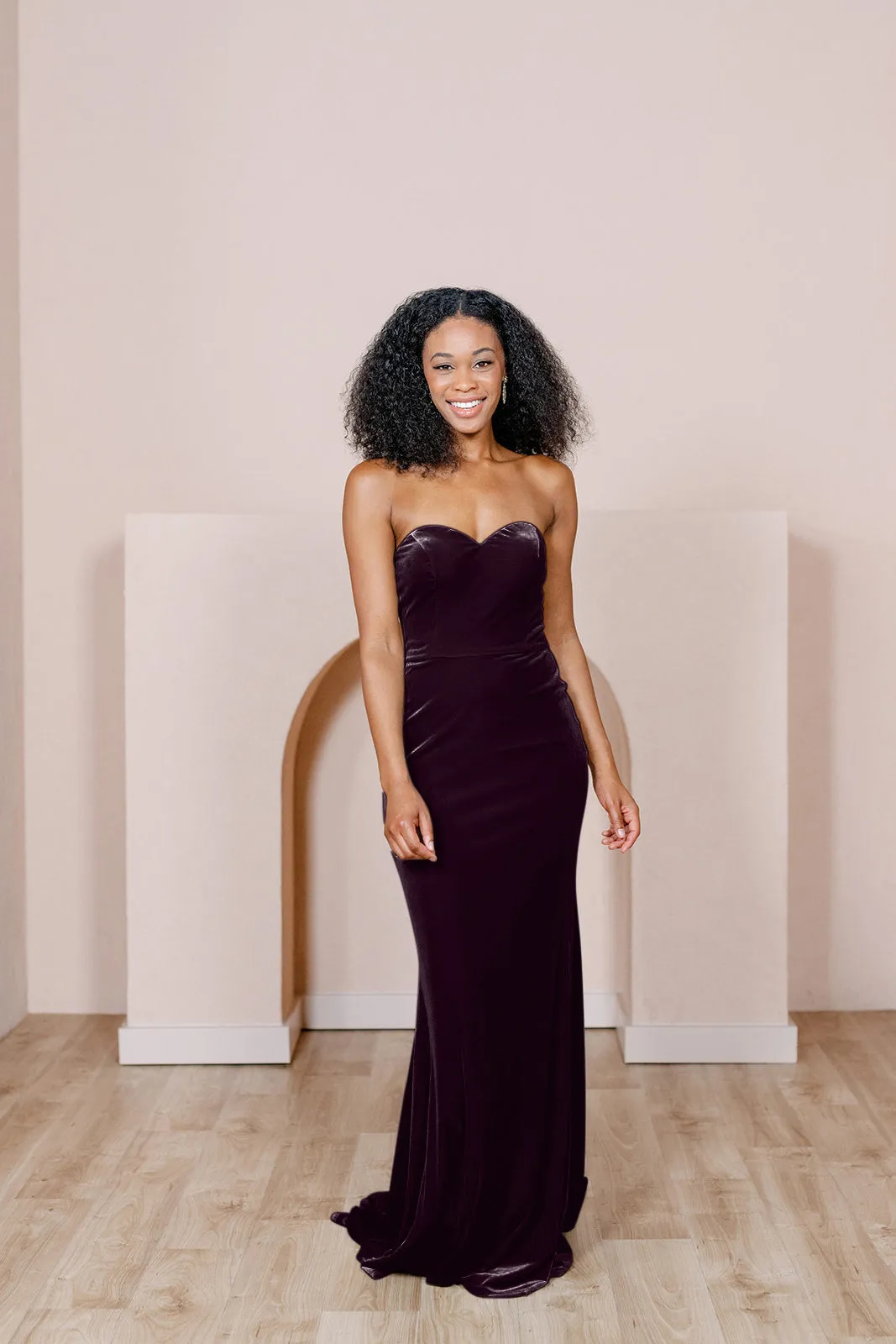 Quinn Velvet Dress | Made To Order
