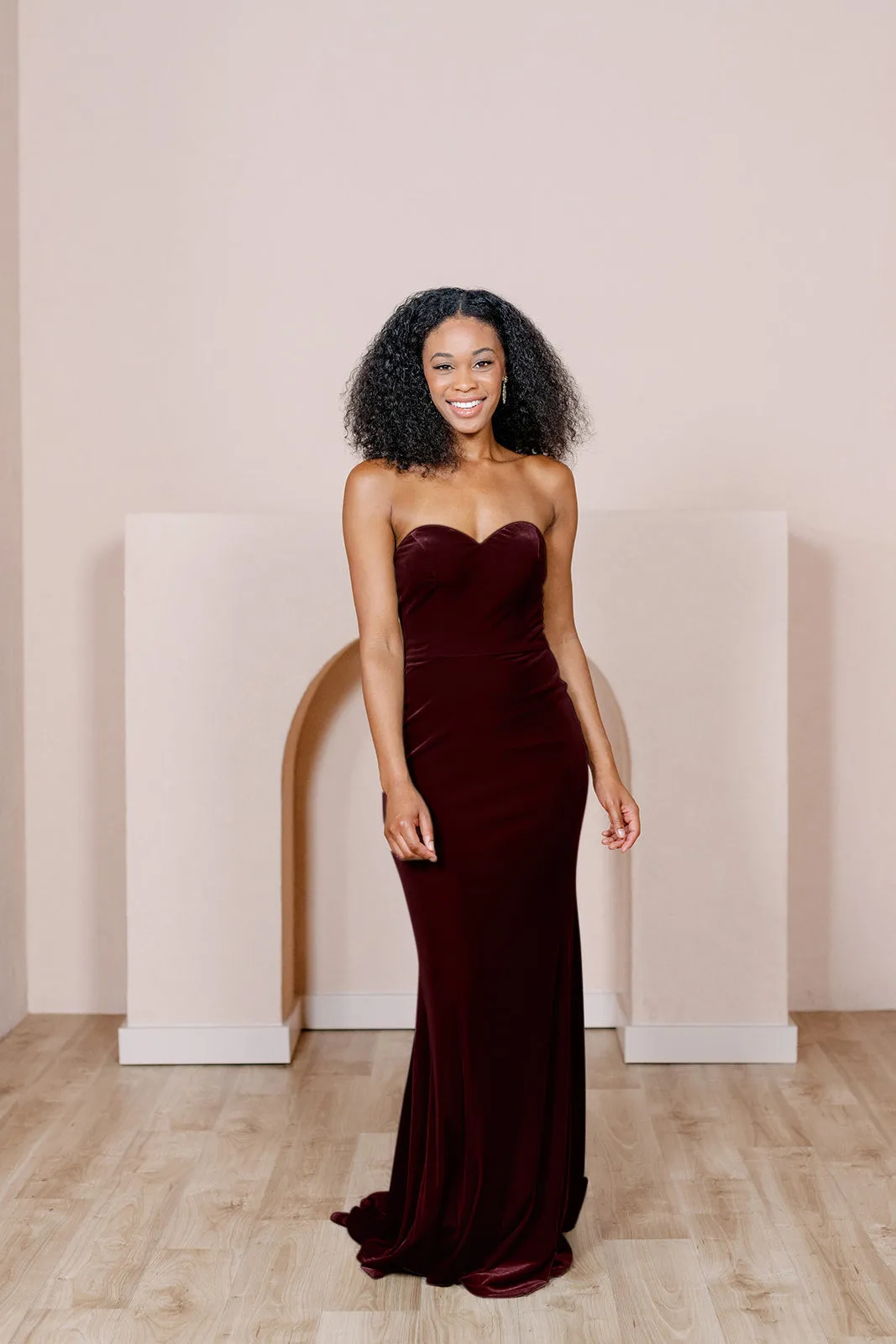 Quinn Velvet Dress | Made To Order