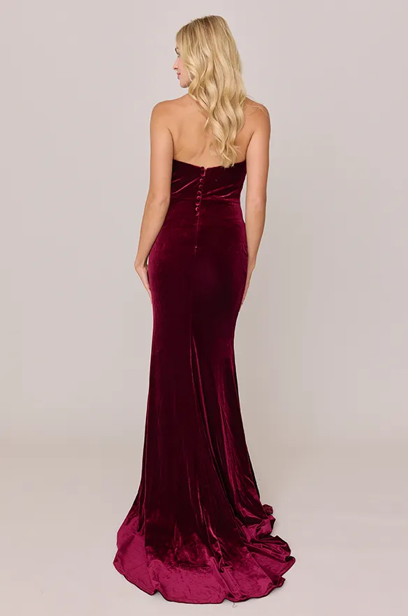 Quinn Velvet Dress | Made To Order